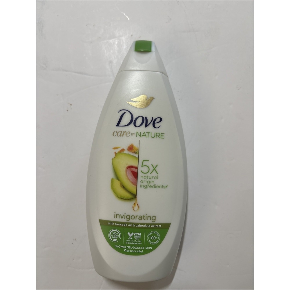 Dove Care By Nature Awakening Shower Gel, Clean, Soften, Hydrate Skin, - NEW